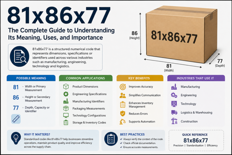 81x86x77: The Complete Guide to Understanding Its Meaning, Uses, and Industry Importance 81x86x77